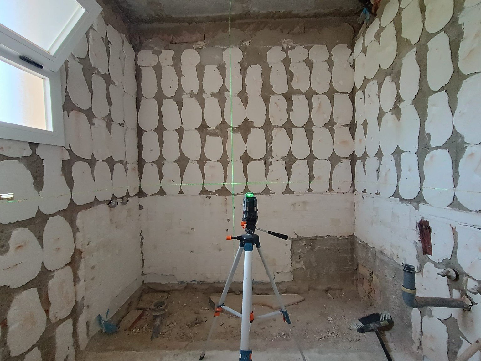 Bathroom renovation preparation